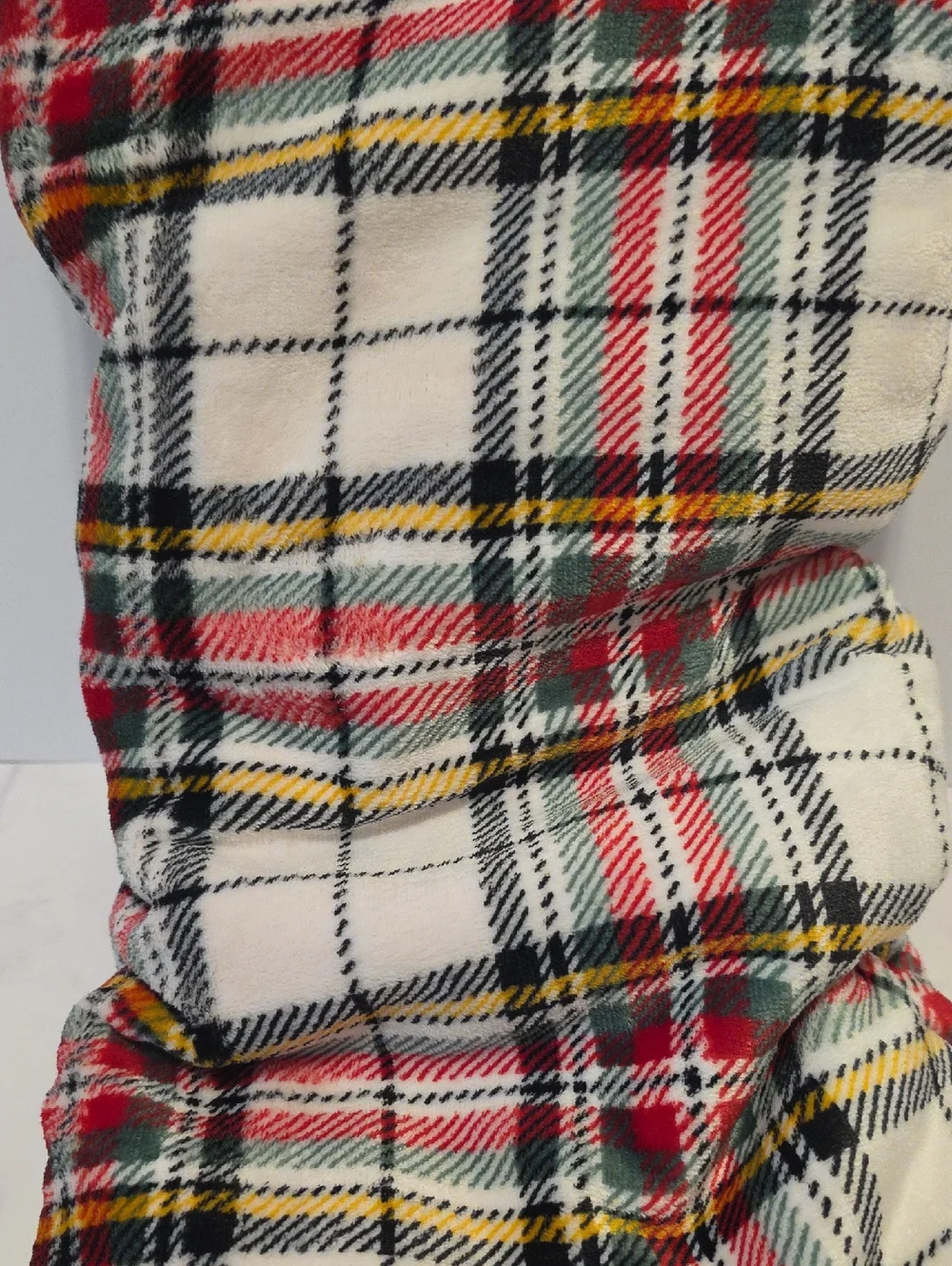 Motif Plaid Christmas Tree Skirt Brand New